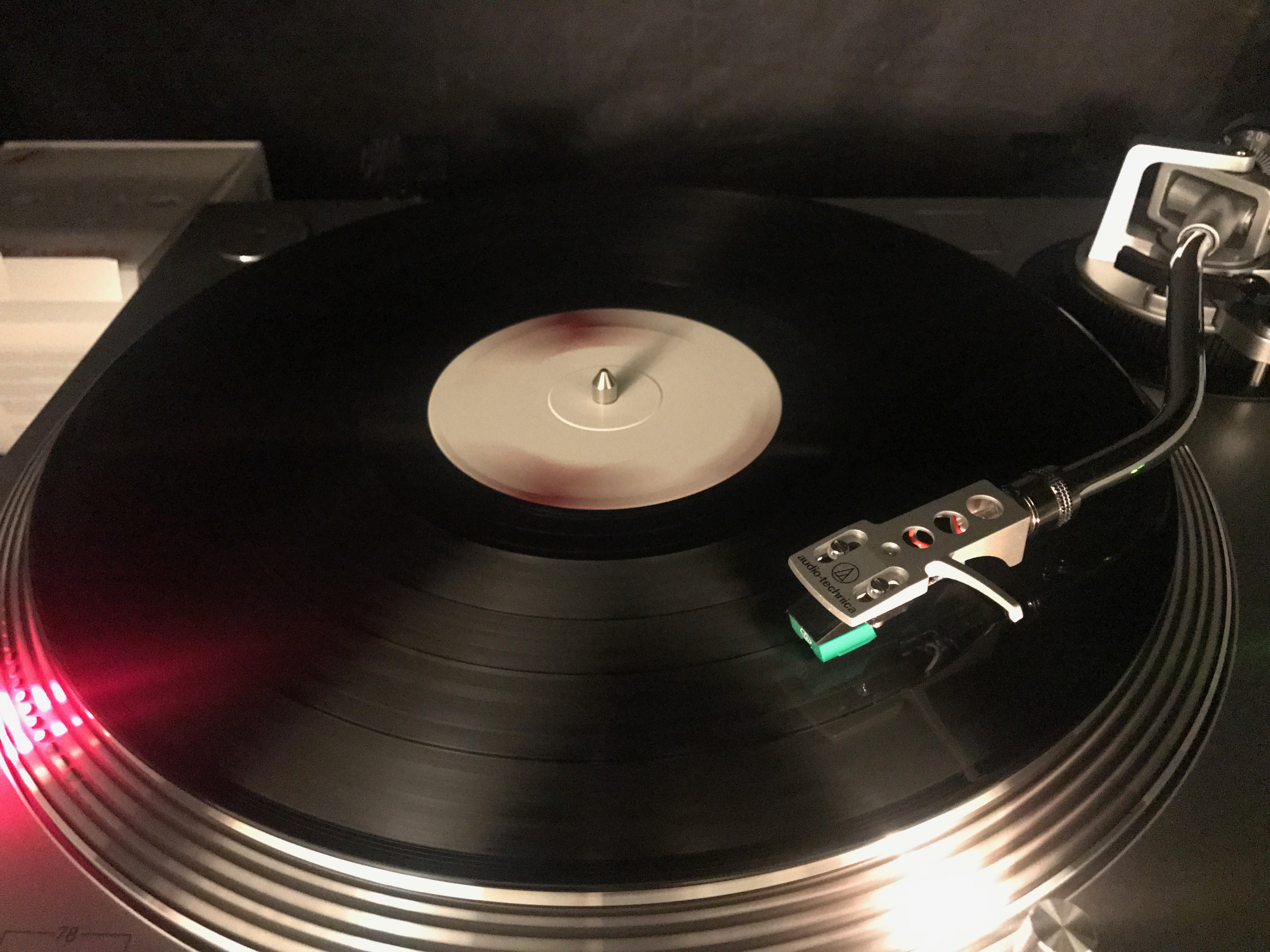Spinning vinyl record gif